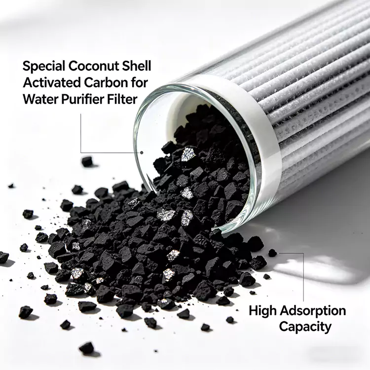 Kuinka Coconut Shell Carbon for Water -suodatinpatruuna parantaa vedenpuhdistustehoa?